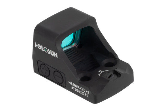 HE407K-GR X2 Pistol Green Dot Sight features a compact design for concealed carry